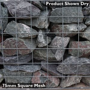 Celtic Gabion Stone Shown Dry